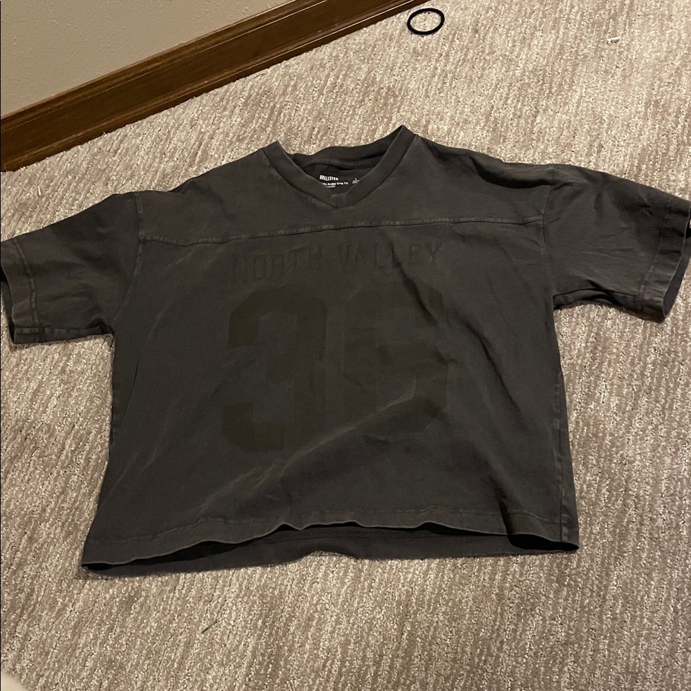 Hollister Black Short Sleeve Tee